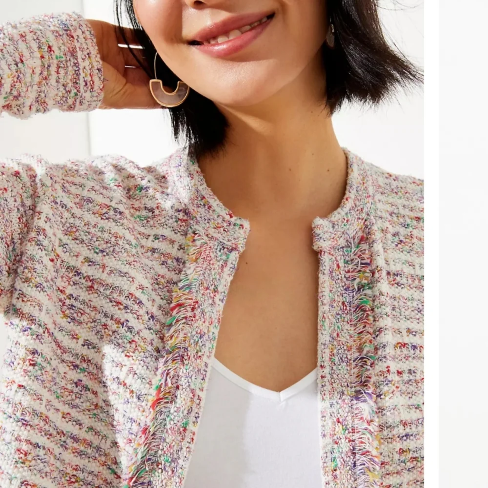 Multicolor Tweed Jacket - Picture 2 of 6